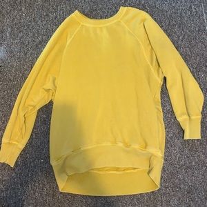 A over sized sweater